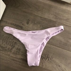 Mikoh lavender bathing suit bottoms